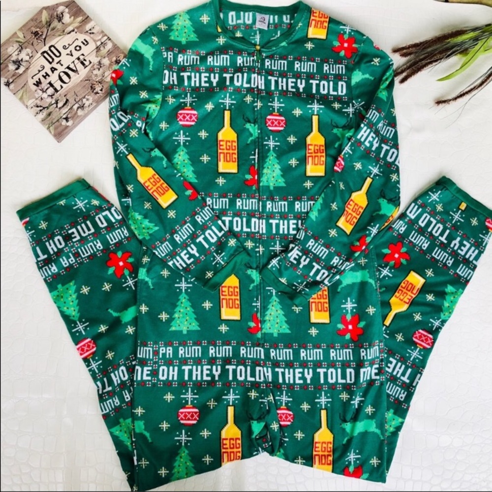 Dec 25th Men’s Eggnog Christmas Union Suit